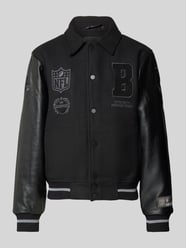 Jacke mit Logo- und Statement-Stitching Modell 'NFL x BALR.' von Balr. Schwarz - 31