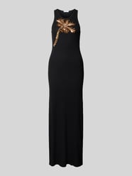 Slim Fit Maxikleid mit Ziersteinbesatz von Rabanne - 21