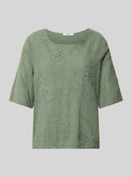 T-shirt met ronde hals model 'Li44alii' van ZABAIONE - 8