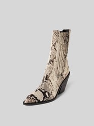 Stiefeletten mit Schlangenmuster von Iro Beige - 36