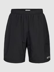 Shorts mit Label-Print von REVIEW Schwarz - 32