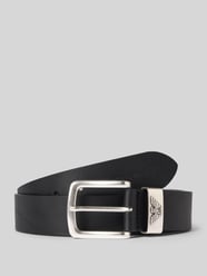 Ledergürtel mit Label-Prägung von Emporio Armani - 7