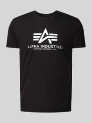 T-shirt met labelprint van Alpha Industries - 35