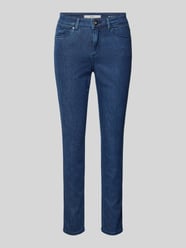 Slim Fit Jeans mit Gürtelschlaufen Modell 'Shakira' von Brax Blau - 46