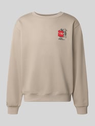 Relaxed Fit Sweatshirt aus Baumwoll-Mix mit Label-Detail von The North Face Beige - 2