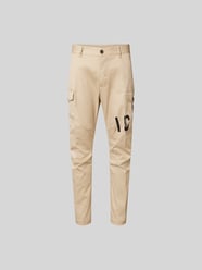 Stoffhose mit Label-Print von Dsquared2 Beige - 17