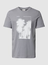 T-Shirt mit Motiv-Print von s.Oliver RED LABEL Grau - 2