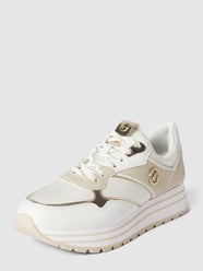 Sneaker mit Label-Details von Tamaris Weiß - 6