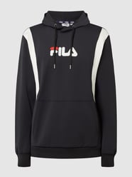 Hoodie mit Logo Modell 'Bogno' von FILA Schwarz - 34