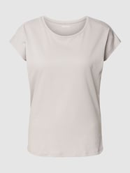 T-Shirt mit Kappärmeln von Montego Beige - 28