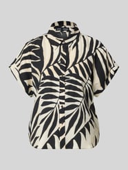 Bluse aus Viskose-Mix mit Hemdblusenkragen Modell 'LIFE' von MANGO - 32