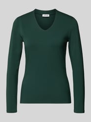 Longsleeve mit V-Ausschnitt von MORE & MORE - 13