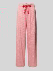 Comfort fit pyjamabroek van modalmix, model 'CASUAL PANTS' van HUGO Fuchsia - 33
