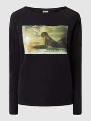 Sweatshirt mit Print  von SOHO Schwarz - 40