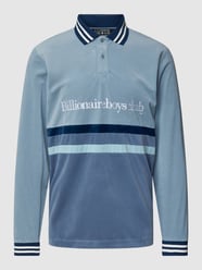 Koszulka polo z wyhaftowanym logo od Billionaire Boys Club Niebieski - 4
