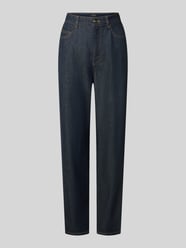 straight fit jeans van elastische katoenmix van Marc Cain - 18