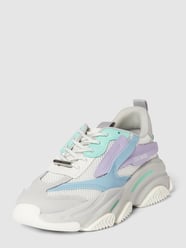 Sneakersy z detalami z logo model ‘POSSESSION’ od Steve Madden Niebieski - 22