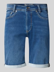 Bermudy o kroju regular fit w optyce denimu od MAC - 6