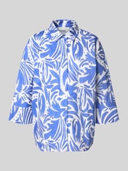 Blouse met verdekte knoopsluiting en 3/4-mouw van Christian Berg Woman - 25