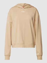 Hoodie met logoprint, model 'SHUFFLE' van HUGO Beige - 31