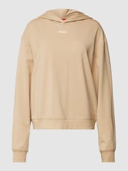 Hoodie mit Logo-Print Modell 'SHUFFLE' von HUGO Beige - 1