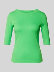 T-shirt met 3/4-mouwen, model 'REMIX' van Marc Cain Groen - 37