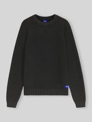 Regular Fit Pullover mit Label-Patch von HUGO Blue - 28