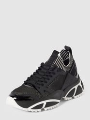 Sneaker mit Schnürverschluss Modell 'LUCAS' von Michael Kors Grau / Schwarz - 3