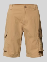 Regular Fit Bermudas mit Cargotaschen Modell 'HORTON' von Napapijri Beige - 9