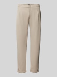 Tapered Fit Bundfaltenhose mit Strukturmuster von MCNEAL - 19