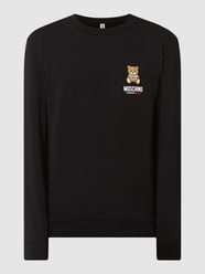 Sweatshirt mit Logo von Moschino Swim + Underwear Schwarz - 13