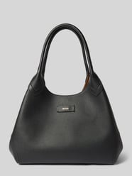 Handtasche aus Rindsleder Modell 'Lenah Tote' von BOSS Schwarz - 29