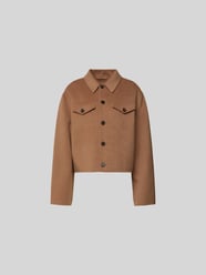 Hemdjacke mit Knopfleiste von Filippa K Beige - 16