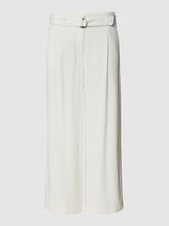 Culotte mit Stoffgürtel von Christian Berg Woman Weiß - 28