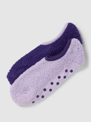 Sneakersocken mit Strukturmuster im 2er-Pack von camano Lila - 16