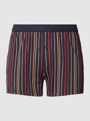 Boxershorts mit Streifenmuster von Huber Bodywear Braun - 8