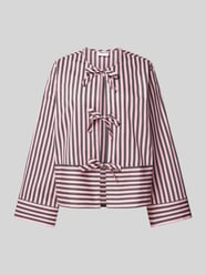 Relaxed Fit Bluse mit Schnürverschluss von Jake*s Casual - 11