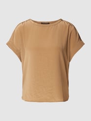 Blusenshirt mit fixierten Ärmelaufschlägen von Luisa Cerano Braun - 39
