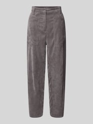 Barrel fit corduroy broek, model 'OCEAN' van Cambio - 24