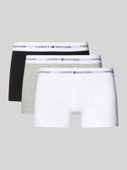 Obcisłe bokserki z mieszanki bawełny w zestawie 3 szt. od Tommy Hilfiger - 29