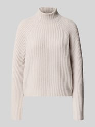 Gebreide pullover uit mix van kasjmier en katoen model 'LONA' van 0039 Italy Beige - 36