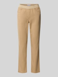 Spodnie materiałowe z elastycznym pasem model ‘PAMINA’ od Raphaela By Brax - 23