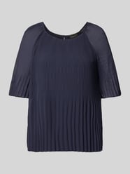 Regular Fit  Chiffonbluse mit mit kurzen Ragalanärmeln von s.Oliver BLACK LABEL - 32