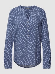 Blusenshirt mit Allover-Muster von Montego Blau - 25