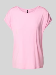 Loose Fit T-Shirt aus Lyocell-Mix Modell 'AVA' von Vero Moda Pink - 13