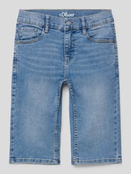 Slim Fit Bermudas in Denim-Optik von s.Oliver RED LABEL Blau - 9