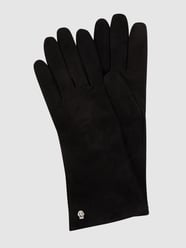 Handschuhe aus Veloursleder von Roeckl Schwarz - 44