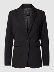 Blazer met knoopsluiting van Luisa Cerano Grijs / zwart - 27