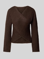 Regular Fit Pullover in Wickeloptik Modell 'ONLMAGGIE' von ONLY - 19