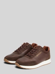 Sneaker aus echtem Leder mit Label-Schriftzug von Tommy Hilfiger - 21